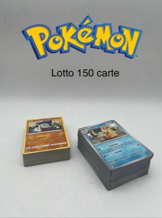 Lotto 150 carte Pokemon ITA