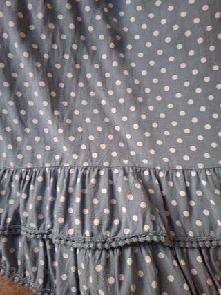 Blusa vintage lunares talla única