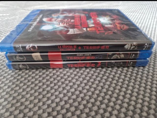 Colección Terrifier 4 peliculas bluray