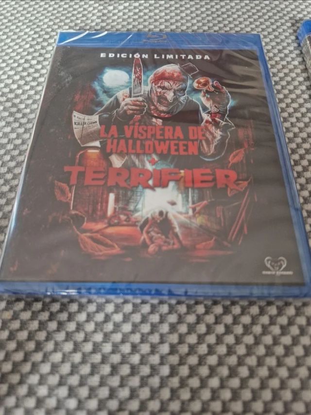 Colección Terrifier 4 peliculas bluray