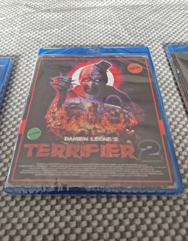 Colección Terrifier 4 peliculas bluray