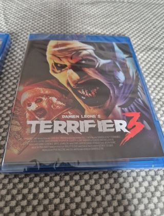 Colección Terrifier 4 peliculas bluray