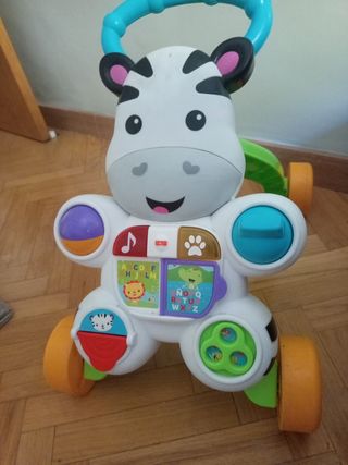 Andador bebé cebra Fisher-Price