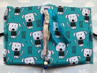 Libreta perros y 2 bolígrafos