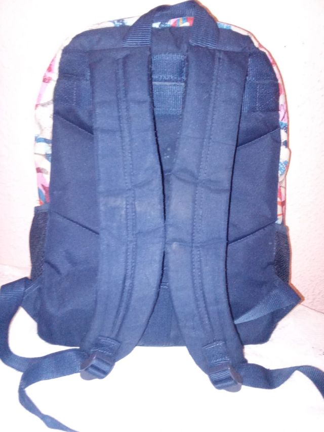 Mochila Life is Fun con dibujo