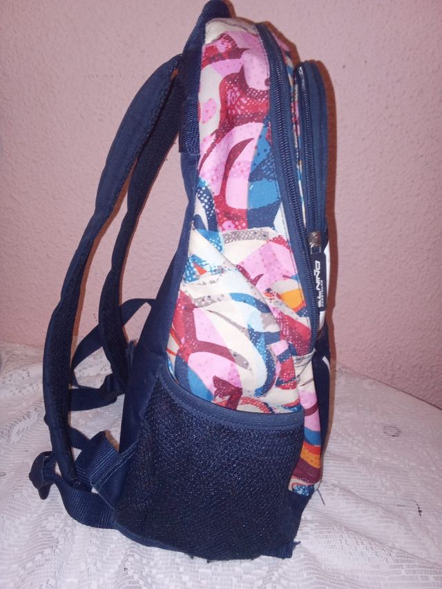 Mochila Life is Fun con dibujo