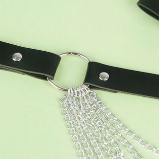 SUBBLIME Cinturón de Cadenas Negro Talla Única