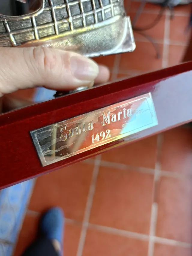 Maqueta Barco Santa María .