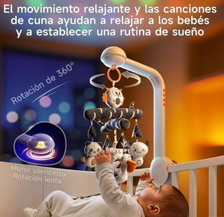 Móvil Cuna Bebé TUMAMA Animales Peluche