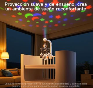 Móvil Cuna Bebé TUMAMA Animales Peluche