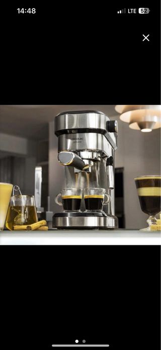 Cafetera Cecotec Cafelizzia Steel 2000 