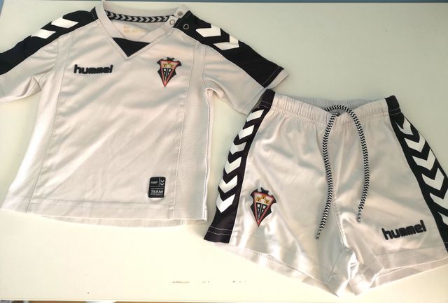 Equipación Albacete Balompié Bebé 1 año
