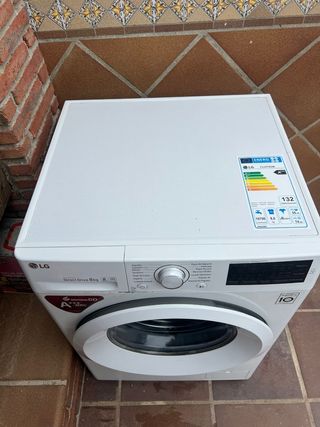 Lavadora LG 8kg A+++ Direct Drive