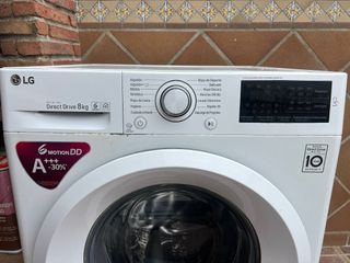 Lavadora LG 8kg A+++ Direct Drive