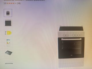 Cocina Beko FSS67000GW Vitrocerámica Horno