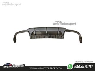 DIFUSOR TRASERO MERCEDES CLASE C W204 LOOK C63 AMG
