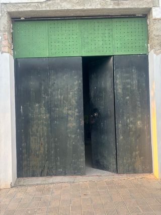 Puerta cochera hierro de 4 hojas