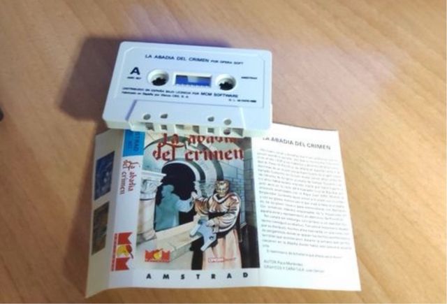 L'ABBAZIA DEL CRIMINE AMSTRAD CPC 464