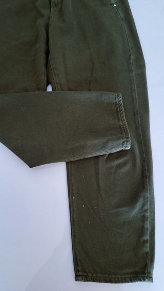 Zara Paperbag Jeans Verdes