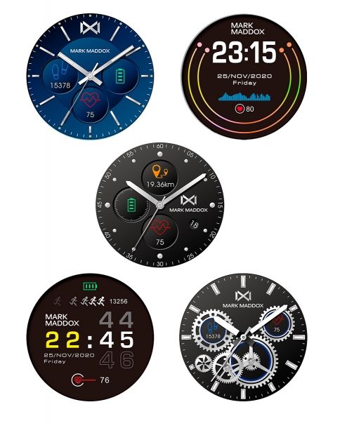 Reloj Smart Mark Maddox Smart Now Dorado y Rosa