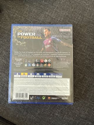 PES 2019 PS4 Nuevo Precintado