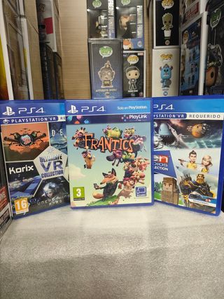 Pack 3 Juegos PS4 VR