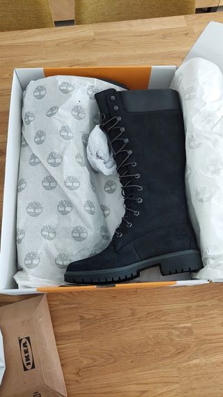 Botas Timberland Impermeables Altas Negras