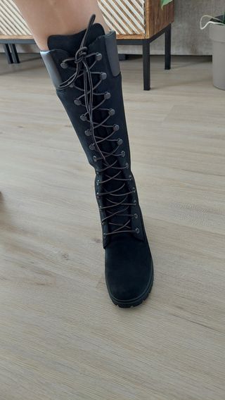 Botas Timberland Impermeables Altas Negras