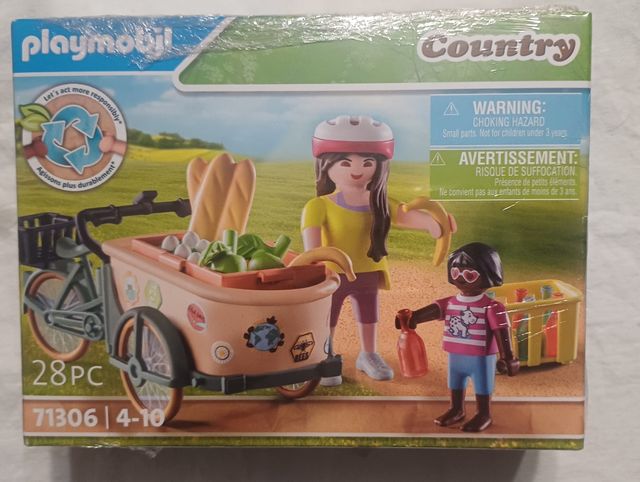 Playmobil Country Bicicleta Carro 28 Piezas
