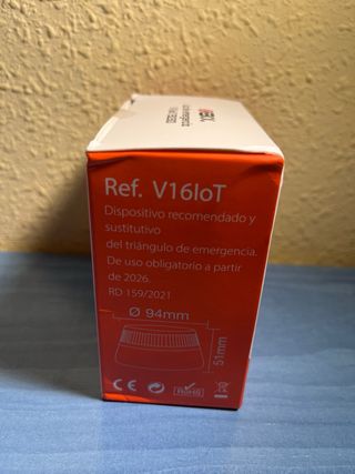 Luz de emergencia V16 geolocalizada Nueva