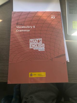 Pack libros inglés A1/A2 – That’s English! + Vocab