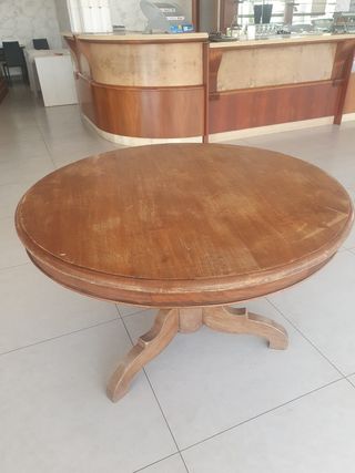 Tavolo rotondo in legno diametro 120 cm