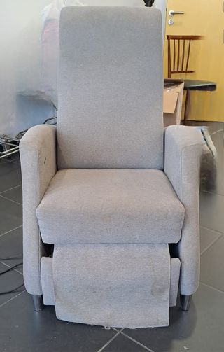 Sillón relax con reposapiés integrado