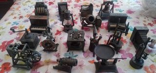 Antiguas maquinetas de metal - Made in Spain