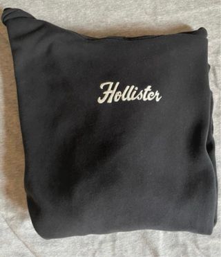 Sudadera Hollister Negra Talla L
