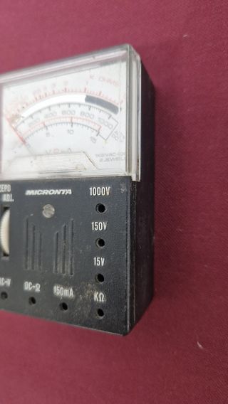 Micronta Multímetro Analógico