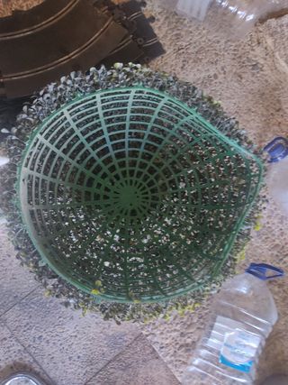 2 Plantas Artificiales Decorativa Bola Verde