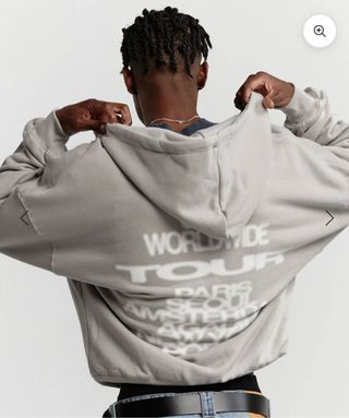 Sudadera Coldculture Tour Zip Hoodie XS Beige