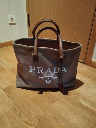 Bolso Prada Beige y Marrón