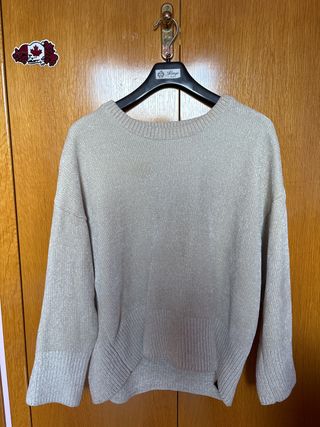 Jersey Zara Beige Talla M
