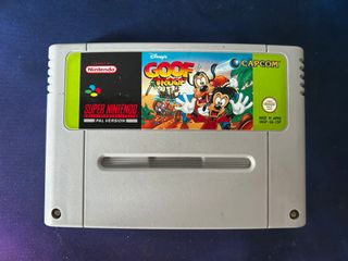 Goof Troop Super Nintendo PAL ESP Capcom