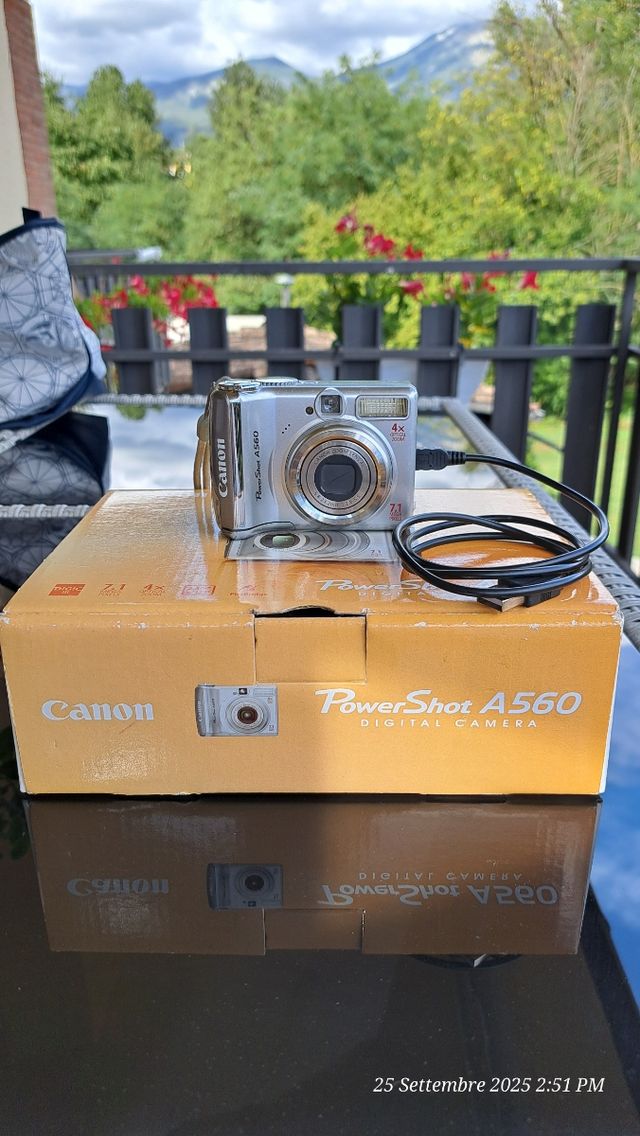 Canon PowerShot A560 Fotocamera Digitale