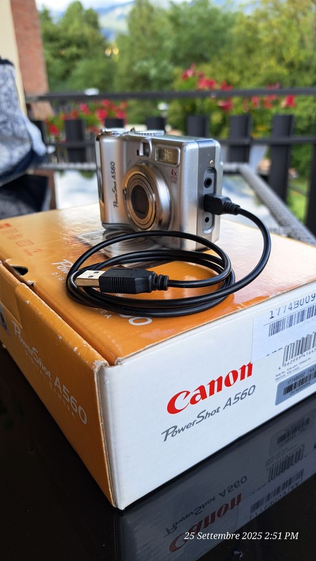 Canon PowerShot A560 Fotocamera Digitale