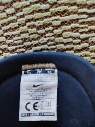 Espinilleras Nike Mercurial Talla XS