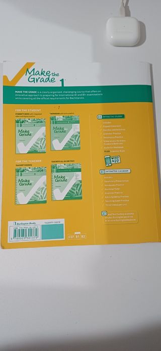 Libro Make the Grade 1 Bachillerato Workbook