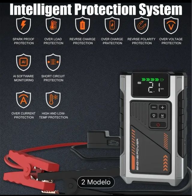 Arrancador Batería Coche 150 PSI Compresor Aire