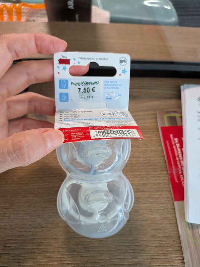 Chupetes NUK Disney baby Mickey 6-18m