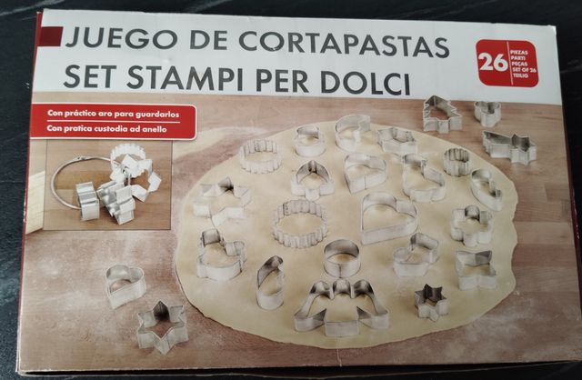 Máquina de galletas Balvi con 20 discos