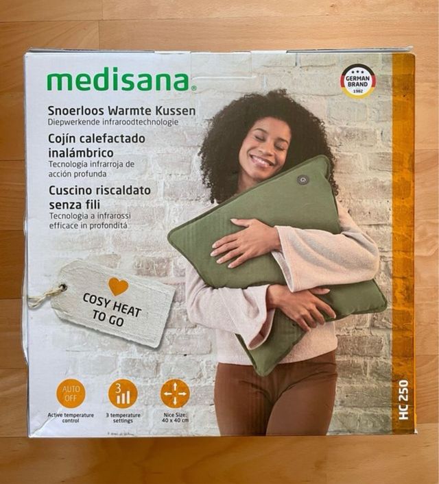 Cojín Calefactable Medisana Infrarrojos Inalambric