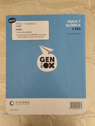 Libro de Física y Química 3 ESO